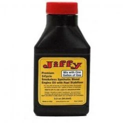Jiffy Premium Smokeless Synthetic Blend Engine Oil With Fuel Stabilizer