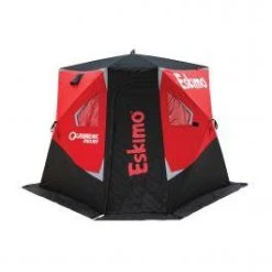 Eskimo Outbreak™ 250XD Pop-Up Portable Shelter - Insulated - Red/Black - 2-3 Person