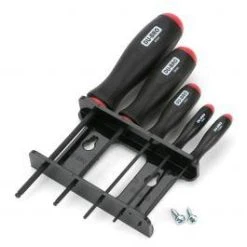 Pine Ridge 5 Piece Metric Ball Driver Set W/holder