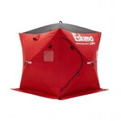 Eskimo QuickFish™ 3i Pop-Up Portable Shelter - Insulated - Red/Black - Three Person