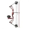 Cajun Archery Shore Runner RTF Kit - Axle-to-Axle: 31.5" - Draw Length: 17-29 - Red & Black- Right Hand - Draw Weight: 50 Lbs.