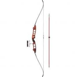 Cajun Archery Fish Stick RTF Kit - Axle-to-Axle: 56" - Draw Length: 45 - Red & Black- Right Hand