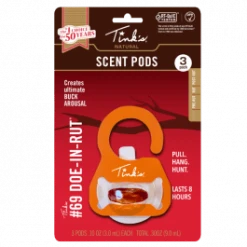 Tinks Tink's #69 Doe-In-Rut Scent Pods - 3 Pack